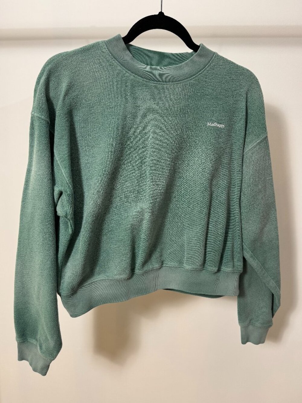 Madhappy Green Crewneck Sweatshirt